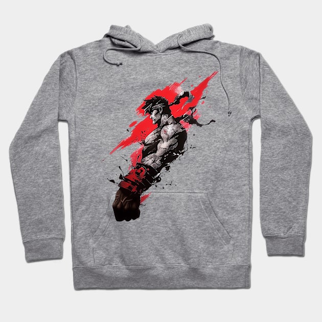 ryu Hoodie by piratesnow